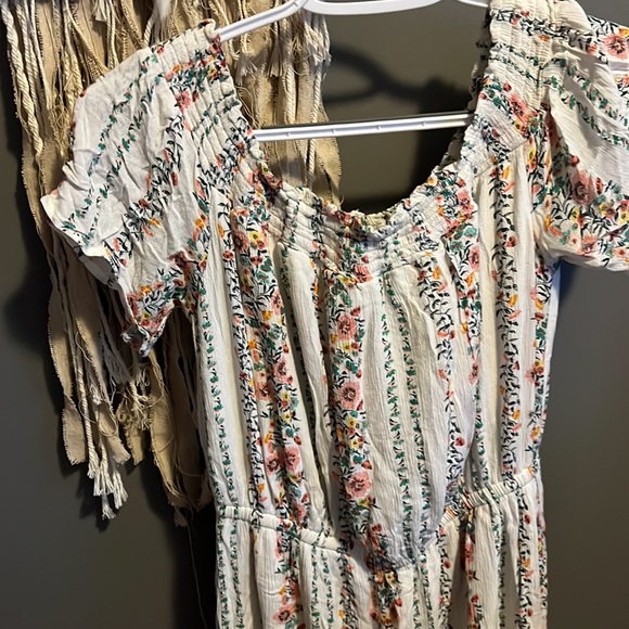 2 for $39 Floral Off the Shoulder Dress - Picture 2 of 3